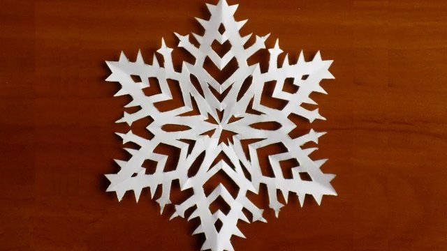 Красивые и легкие снежинки из бумаги своими руками схема поэтапно