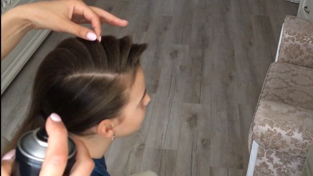 Прическа для бальных танцев