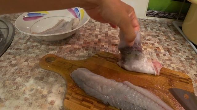 Я пожарила бычка . Сахалин.