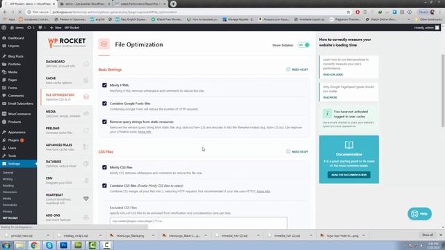 Wp rocket wordpress plugin | Configure WP Rocket