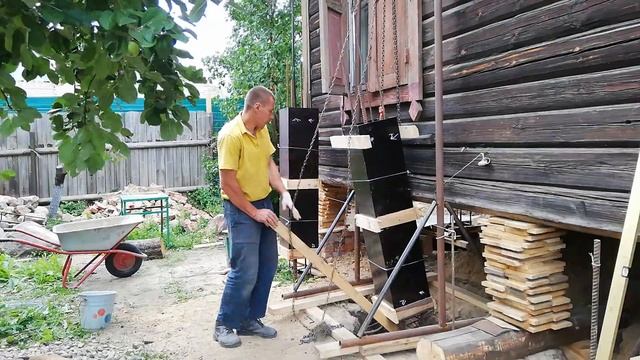 Ремонт фундамента старого деревянного дома. Свайно-ростверковый фундамент своими руками.