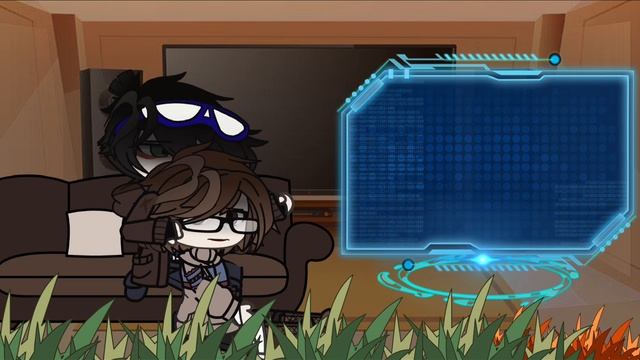 реакция линча и джона на [ проклятье японского дома ] ( моя ау? )