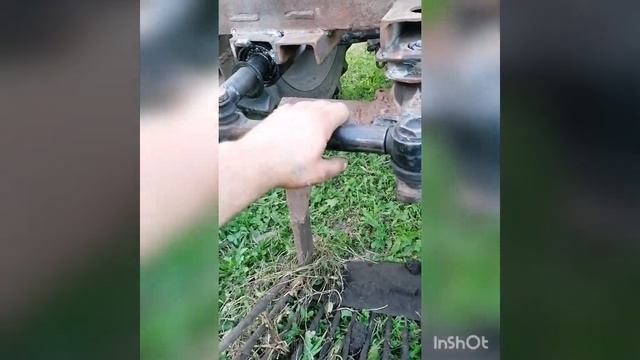 Копалка "утиный хвост" в работе