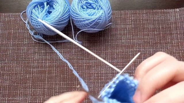 Варежки для новорожденных/ варежки без пальчика спицами