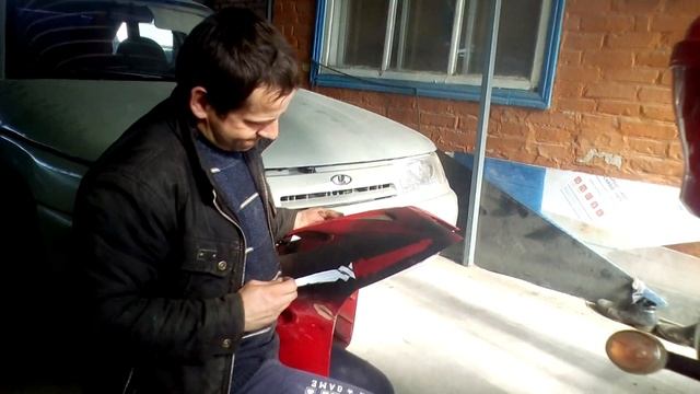 Пайка пластика, восстановление пластика скутера, своими руками.