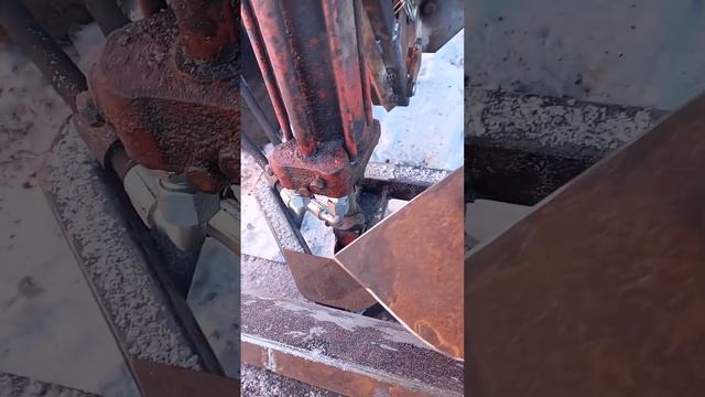 Самодельный отвал для трактора Т-25