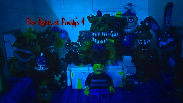 лего фнаф 4 |Lego Five Nights at Freddy's 4 |Stop-motion