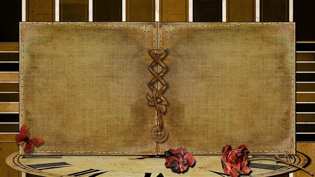 Футаж заставка ретро альбом, скачать для видеомонтажа бесплатно