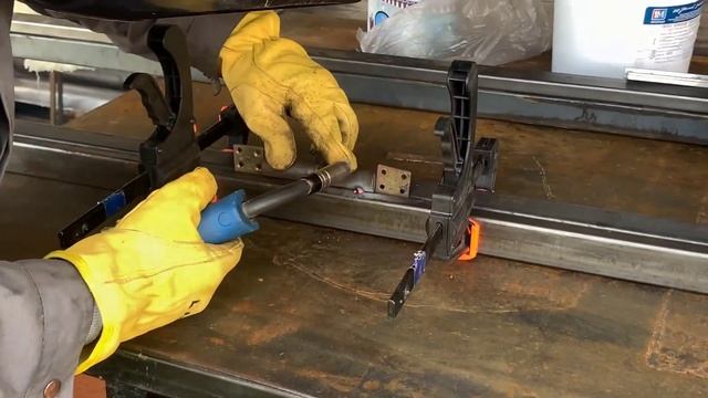 как сделать летний душ и туалет из профильной трубы 1 часть (каркас)