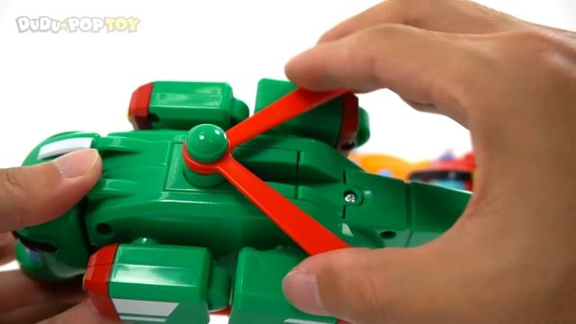 GoGoDino S4 sound transform dinosaur Anki, Pokey, Storm appeared with Super Wings! #DuDuPopTOY