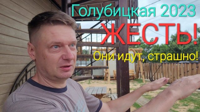 Голубицкая. ЖЕСТЬ.! Они идут, я их вижу даже с балкона
