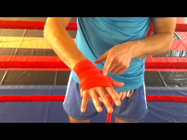 Как намотать боксерские бинты