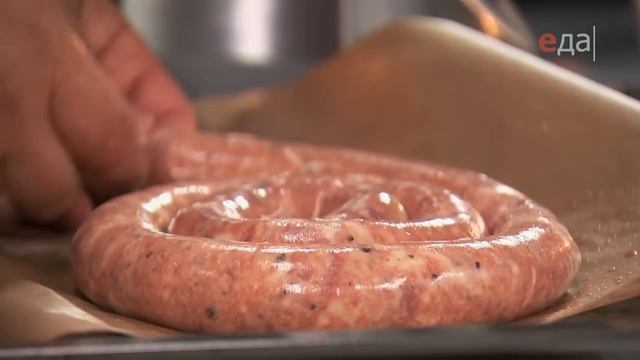 Домашняя колбаса из свинины