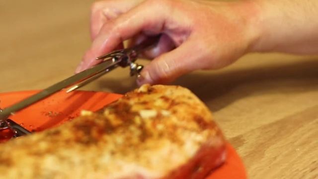 Мясо на вертеле в духовке (свиная корейка б/к)