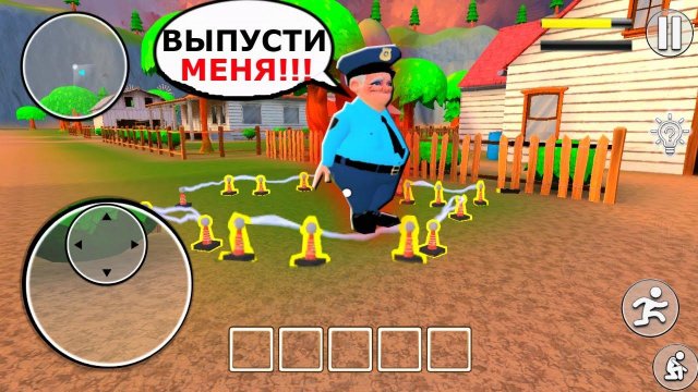 НОВЫЙ ПРАНК НАД БАБКОЙ ПОЛИЦЕЙСКИЙ СОСЕД - Granny's Farm Neighbor