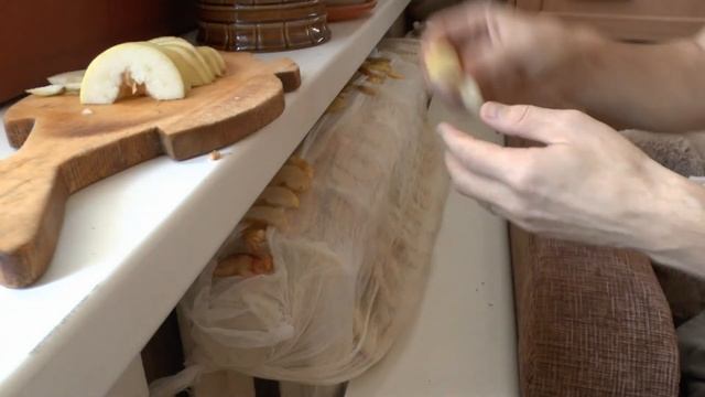 Как посушить яблоки без сушилки