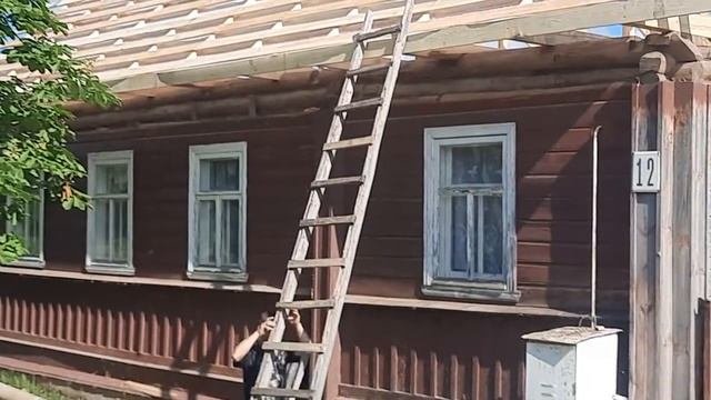 Реставрация старого дома!