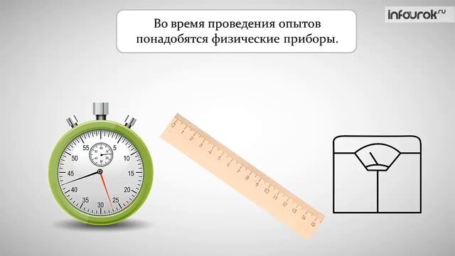 Физика 7 класс - Наблюдения и опыты - §2