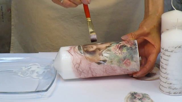 Decoupage Candles Decorations DIY Ideas for Beginners