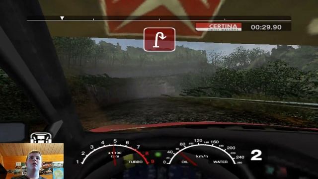 Colin Mcrae rally 2005. Первый запуск!!!