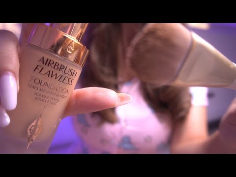? ASMR - МАКИЯЖ ТИХИЙ ШЕПОТ Doing Your Makeup & Soft Spoken ? (Layered Sounds) макияж