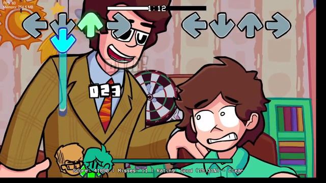 Friday Night Funkin' Pervert Problem | Дим Димыч хочешь покажу... (FNF MOD) (The Fixies Meme)