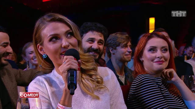 Татьяна Цимфер (Мисс Москва 2016) в Comedy Club (24.11.2017)