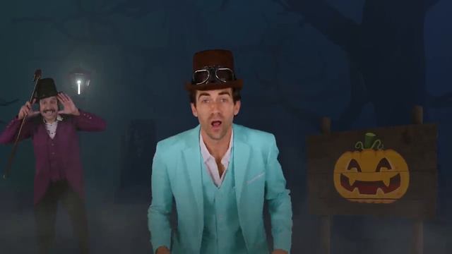 _The Skeleton Shake!_ 💀🎩 ___ Halloween Dance _ Danny Go! Songs for Kids