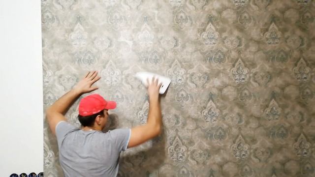 Как клеить флизелиновые обои.