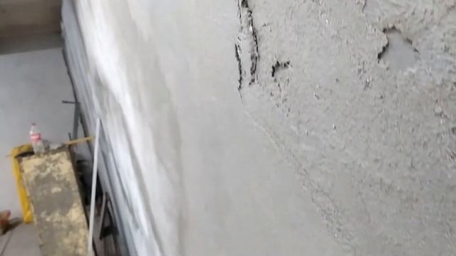 ШТУКАТУРКА СТЕН. ВЫРАВНИВАНИЕ СТЕН В ГАРАЖЕ. #ТЕХГАРАЖ