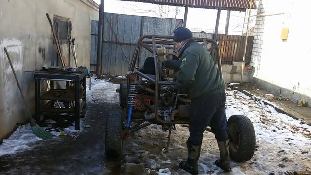 БАГГИ из ВАЗ 2109!!! ПЕРВЫЙ ВЫЕЗД!!!Часть 5.