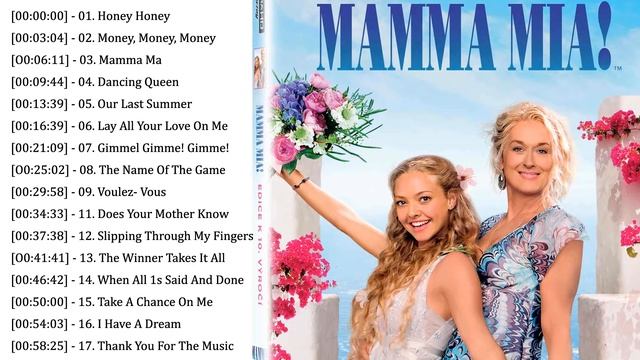 Mamma Mia Soundtrack ♡♡ Mamma Mia Soundtrack Playlist ♡♡ Mamma Mia Album Soundtrack Playlist 2021