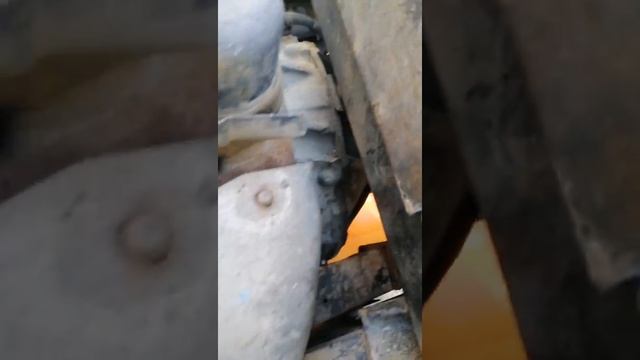 Снятие мкпп Isuzu elf Автовышка