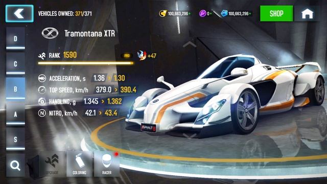 Asphalt 8: Airborne - All Cars