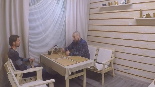 Дмитрий Жижин в гостях у Евгения Коваленко. Открытие сыроедческого кафе в г. Зеленограде