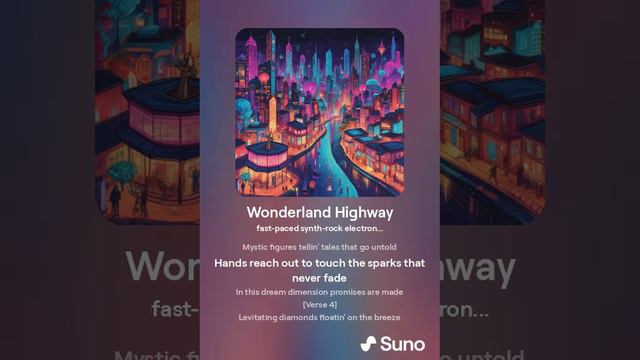 SubaruBlade - Wonderland Highway (Suno AI)