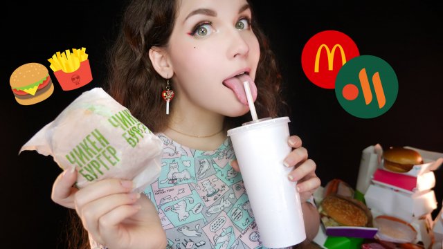 ASMR ВКУСНО И ТОЧКА [ McDonalds] ?? | АСМР ? Итинг ? Макдональдс ?[ Все меню ]