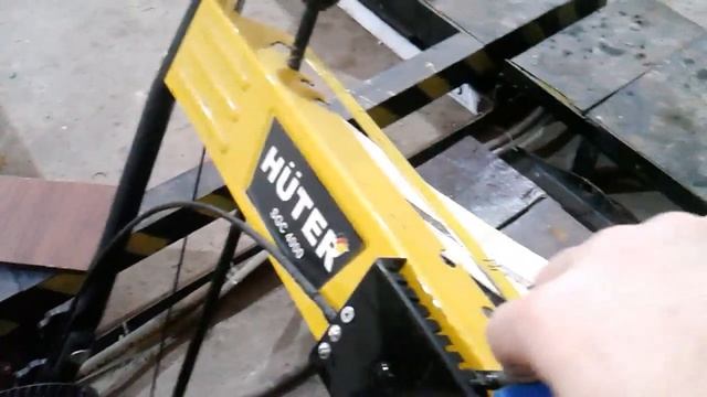 доработка снегоуборщика Huter SGC 4000