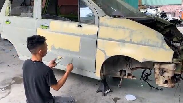 Полная Реставрация 30-Летнего Daewoo От Начала До Конца Профессионалами.