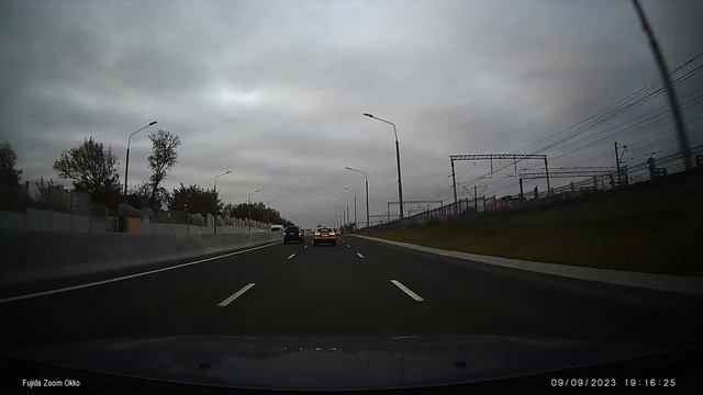 Евгений Сергеевич в день открытия протестировал южное направление Московского скоростного диаметра!