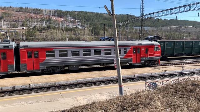 Электровозы РЖД. Грузовые поезда России. Пассажирский поезд. Электрички ВСЖД