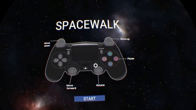 Nostalgamer Lets Play Space Explore VR On Sony PlayStation Four PS4 PSVR Full Game