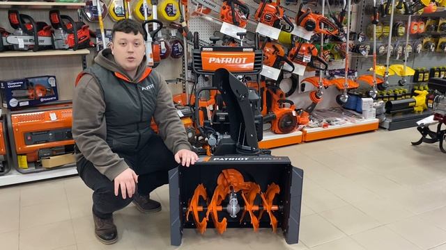 ОБЗОР на снегоуборщик PATRIOT СИБИРЬ 67 Е