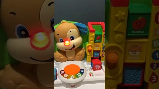 Учим цифры и цвета вместе с игрушкой обзор которой прилагается