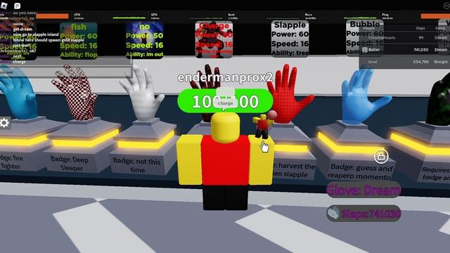 All badges in slap battles but bad part1