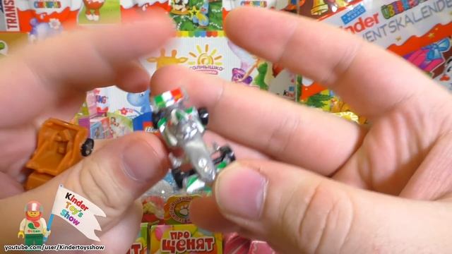 Киндер Сюрприз 224 яйца МЕГА распаковка (Kinder Surprise eggs unboxing)