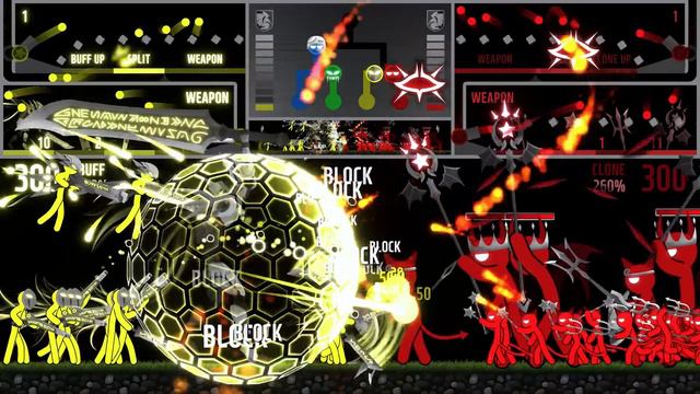 Stickman Tournament : War of Tribes (Fast Mode) - Marble & Ragdoll battle