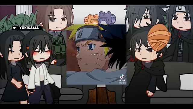 || Uchihas reacts to Naruto + Sasunaru || ???????? • ???? ???? •