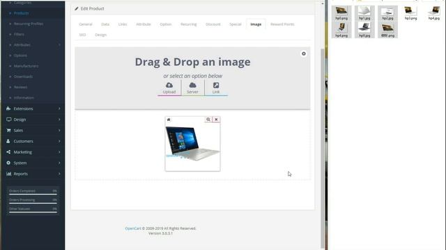 Products Image Manager