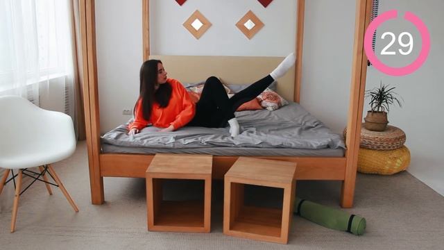 ХУДЫЕ НОГИ ЗА 5 МИНУТ В ПОСТЕЛИ! УПРАЖНЕНИЯ НА ВНУТРЕННЮЮ ПОВЕРХНОСТЬ БЕДРА ДОМА | БЕЗ ТРЕНАЖЕРОВ!